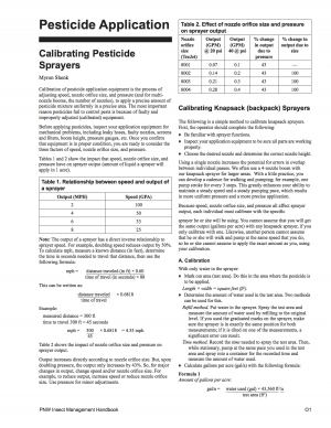 Pesticide Application